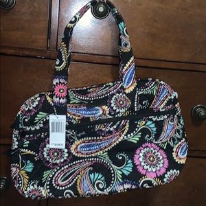 Vera Bradley compact traveler bandana swirl